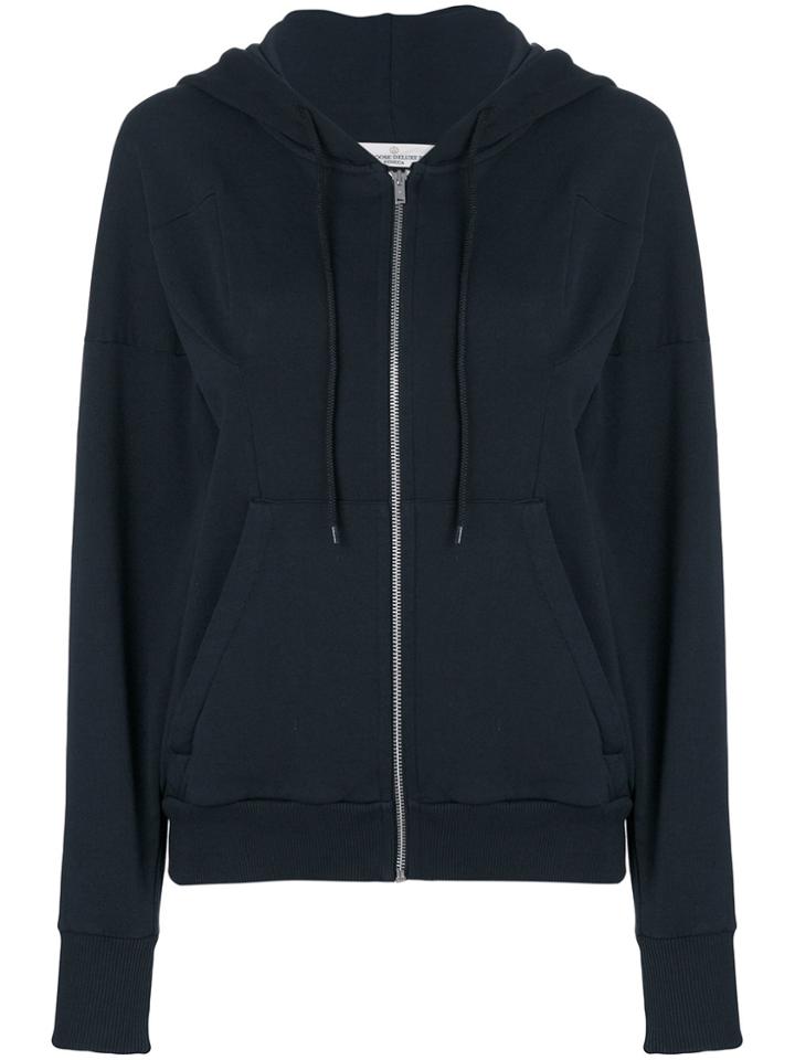 Golden Goose Deluxe Brand Logo Embroidered Hoodie - Grey