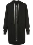 Rick Owens - Long Length Hoodie - Men - Cotton - 50, Black, Cotton