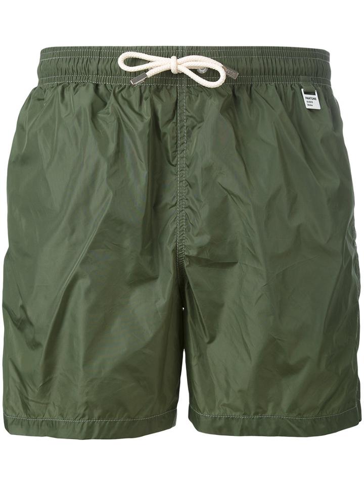 Mc2 Saint Barth - Supreme Swim Shorts - Men - Nylon/spandex/elastane - S, Green, Nylon/spandex/elastane