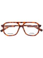 Dsquared2 Eyewear Oversized Glasses - Brown
