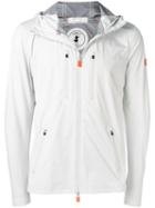 Save The Duck Hooded Rain Jacket - White