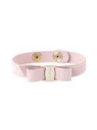 Salvatore Ferragamo 'vara' Bow Bracelet, Women's, Pink/purple