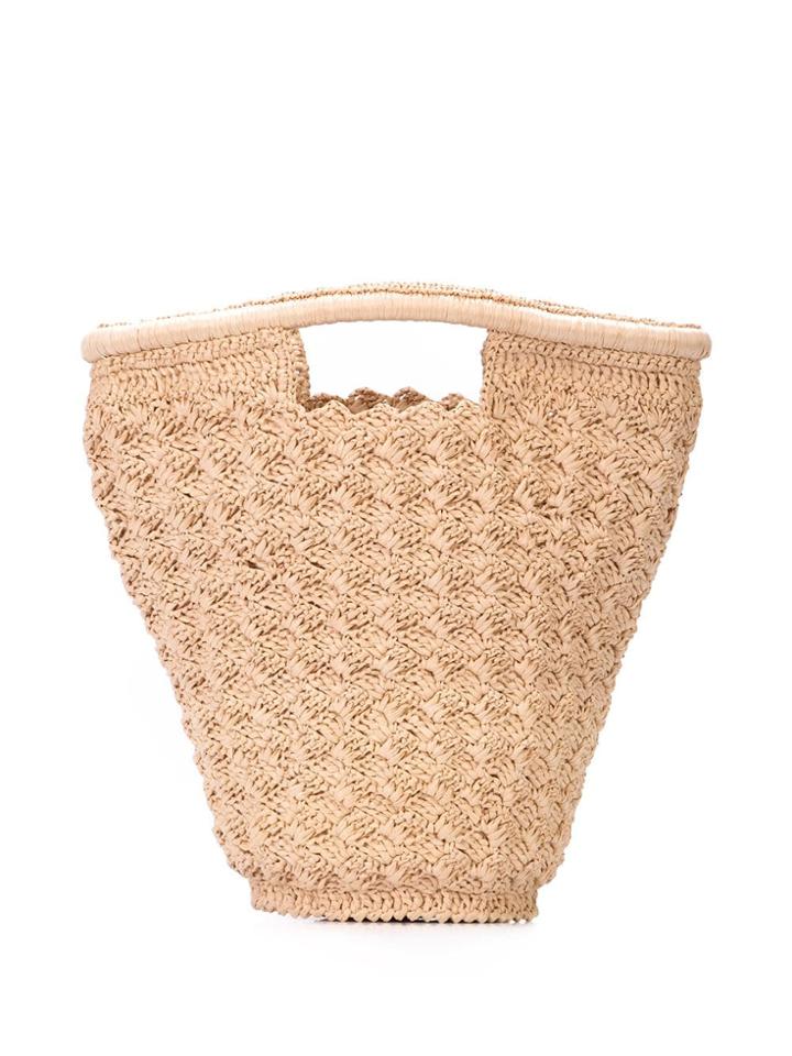 Carrie Forbes Lily Bucket Bag - Neutrals