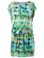Lygia & Nanny Printed Tunic Dress, Women's, Size: 38, Green, Polyamide/spandex/elastane