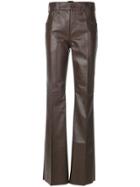 Prada Flared Trousers - Brown