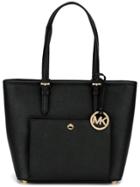 Michael Michael Kors Medium 'jet Set' Top Zip Tote - Black