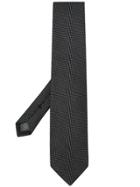Tom Ford Woven Pointed Tie - Black