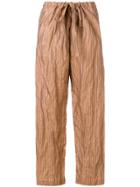 Forte Forte Wide-fitting Trousers - Nude & Neutrals