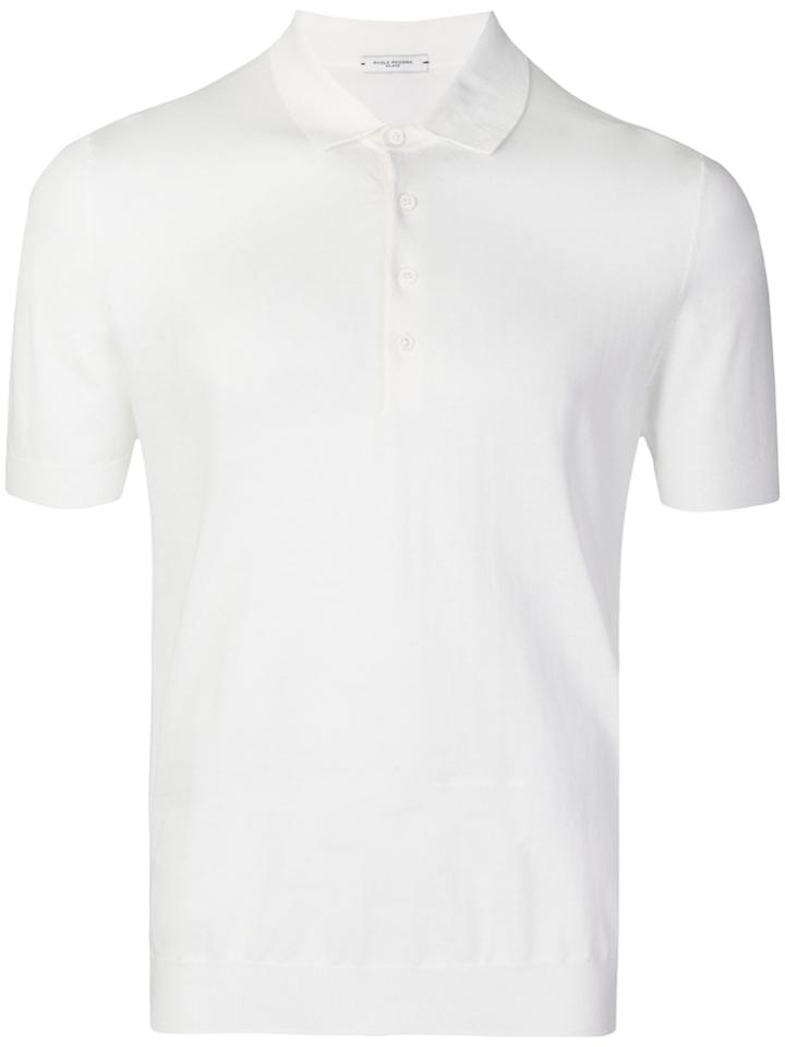 Paolo Pecora Button Polo Shirt - White