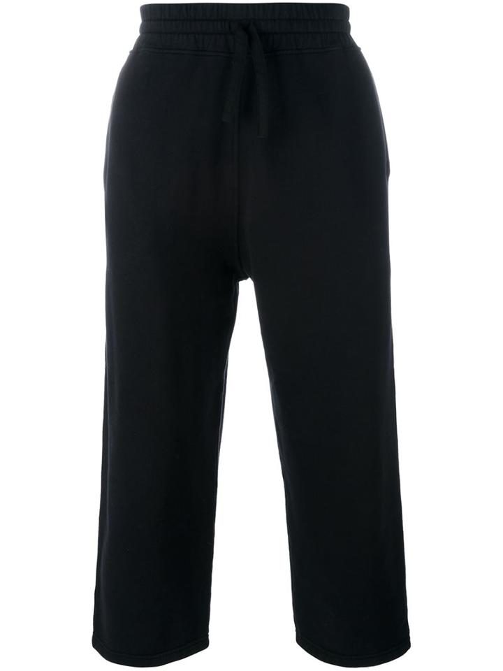 Blood Brother Cropped Track Pants, Men's, Size: Small, Black, Cotton