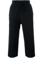 Blood Brother Cropped Track Pants, Men's, Size: Small, Black, Cotton