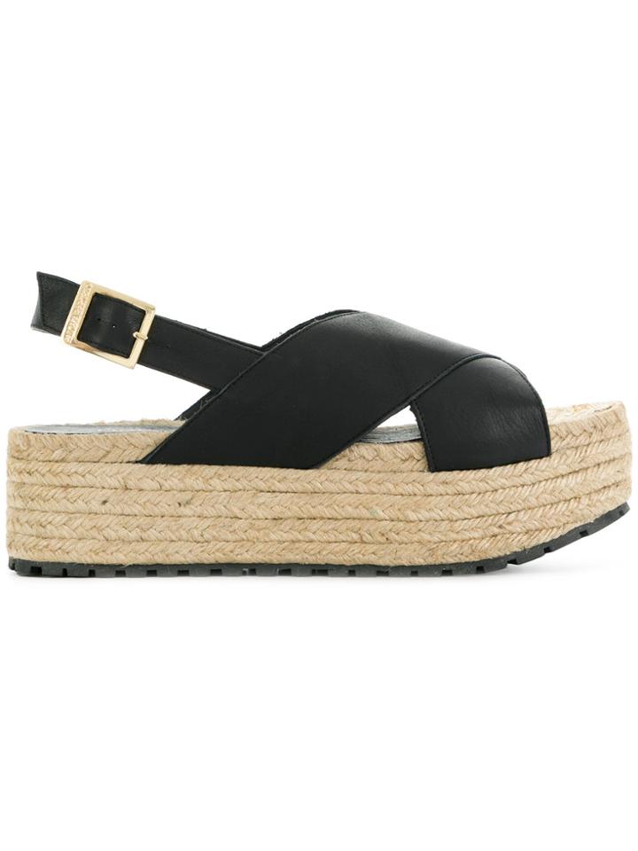 Paloma Barceló Guaria Sandals - Black