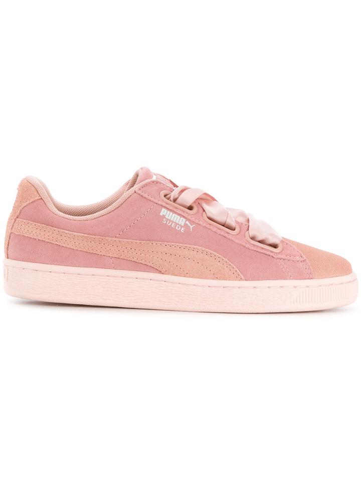 Puma Low Top Sneakers - Pink & Purple