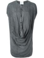 Lost & Found Rooms Draped Front Blouse