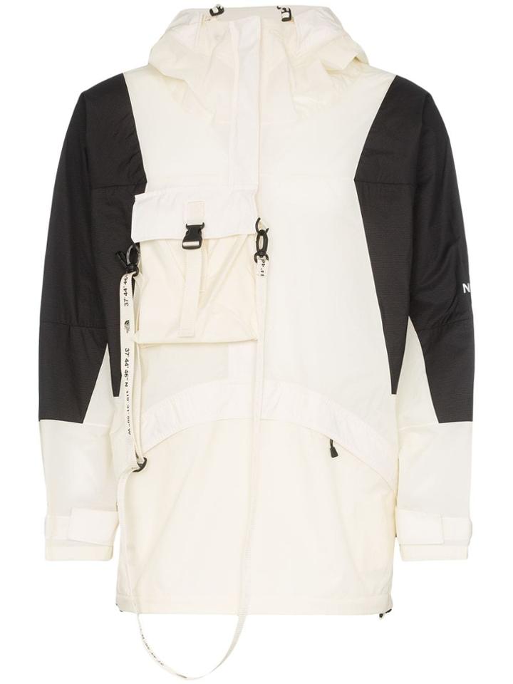 The North Face Black Label Hooded Logo Strap Jacket - White