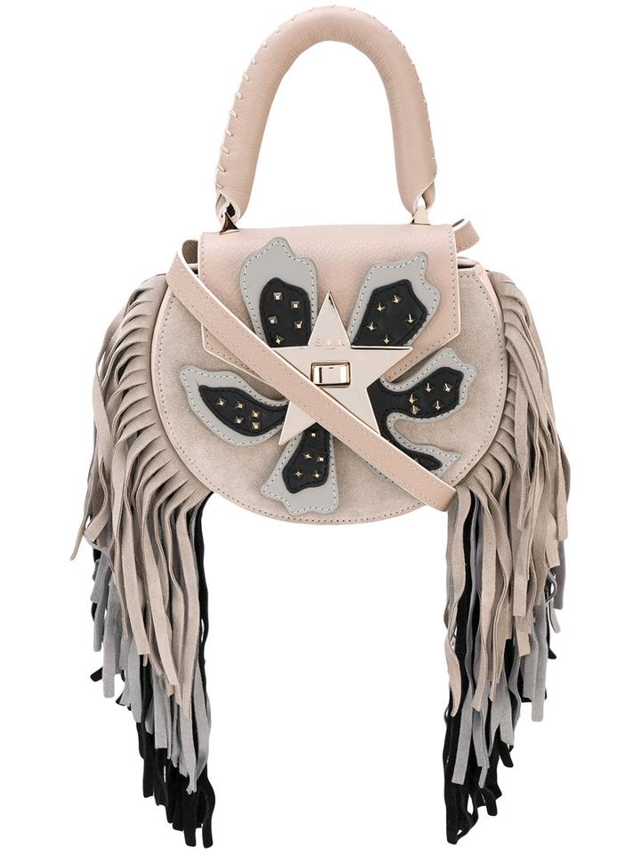Salar - Tassel Bag - Women - Calf Leather/suede - One Size, Nude/neutrals, Calf Leather/suede