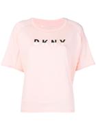 Dkny Front Logot-shirt - Pink & Purple