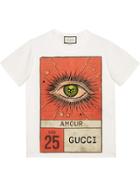 Gucci Amour Eye Print T-shirt - White