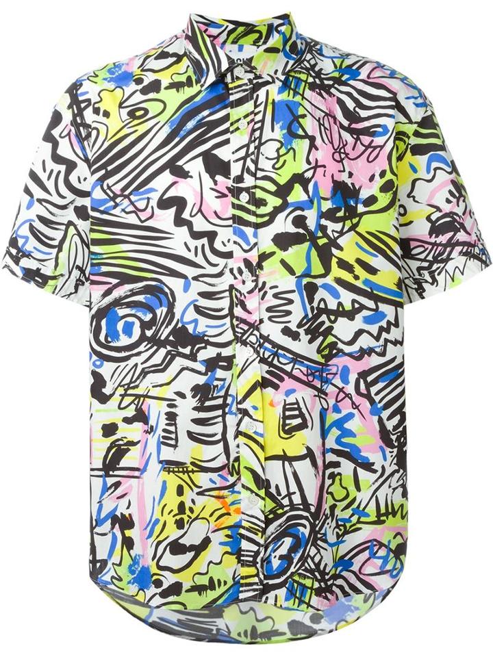 Moschino Graffiti Print Shirt
