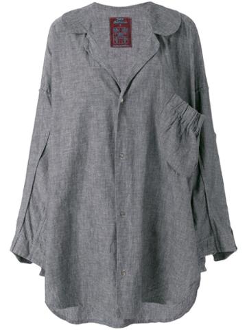 John Galliano Pre-owned 1985 Oversized Shirt - Grey