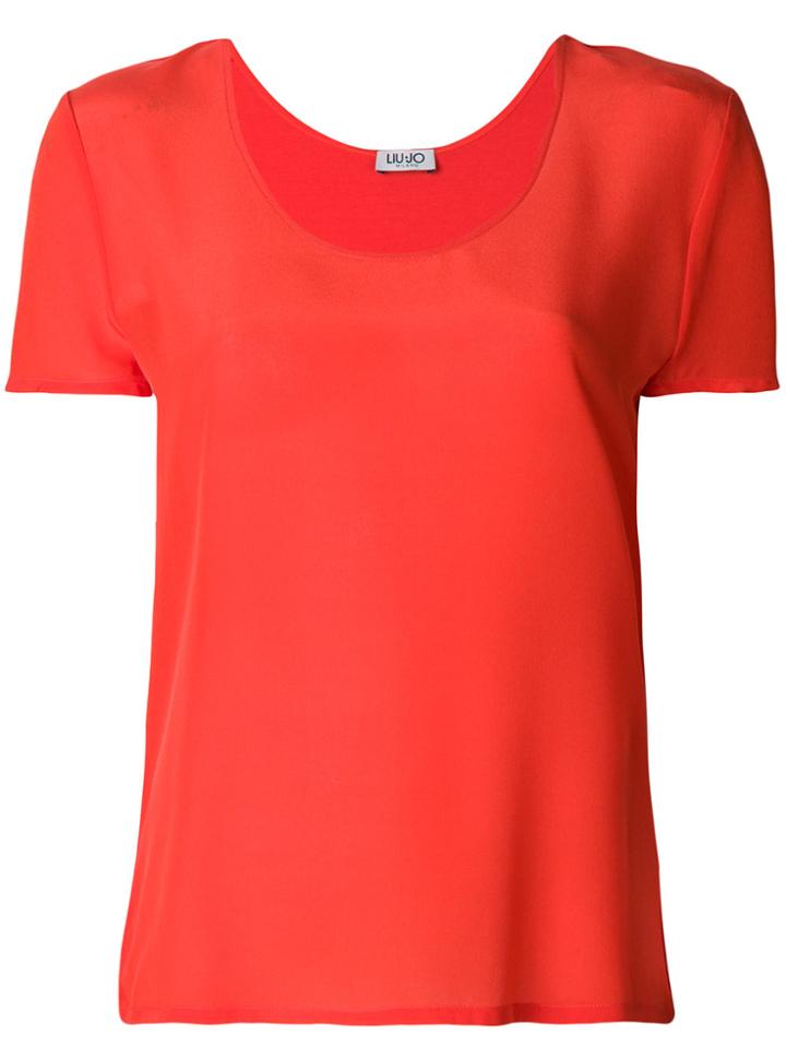 Liu Jo Synthpop Slim Fit T-shirt - Yellow & Orange