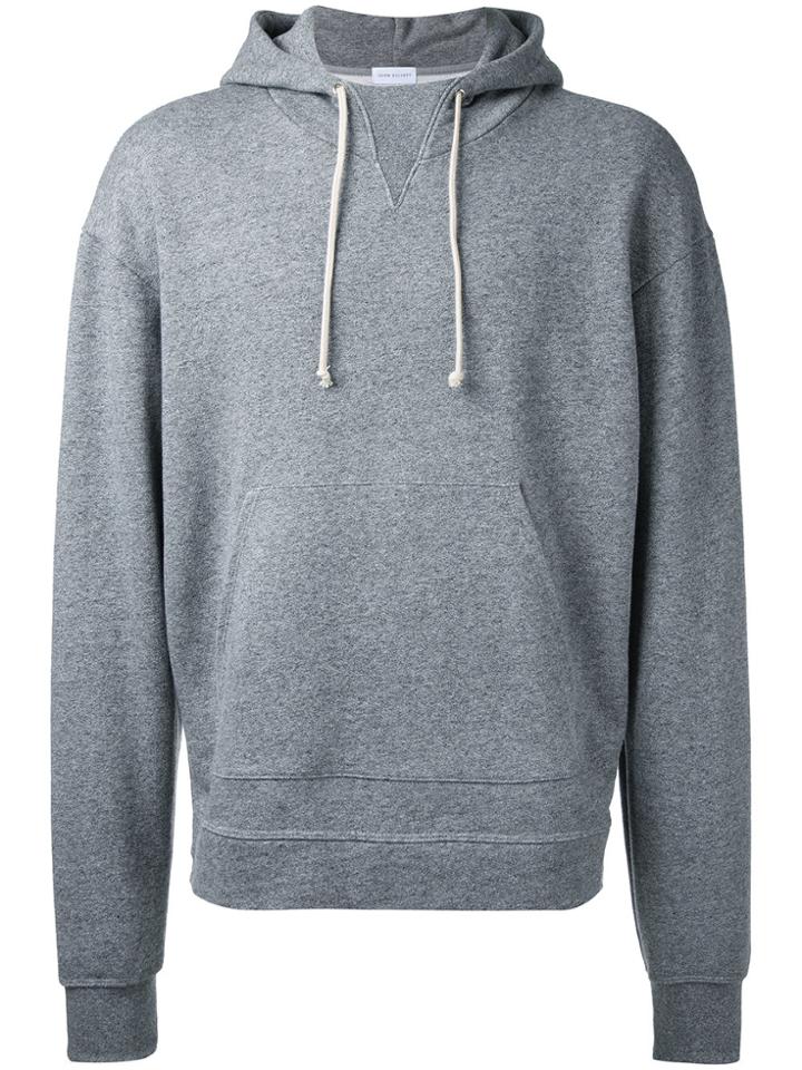 John Elliott Drawstring Hoodie - Grey