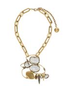 Camila Klein Multiple Charms Necklace - Gold