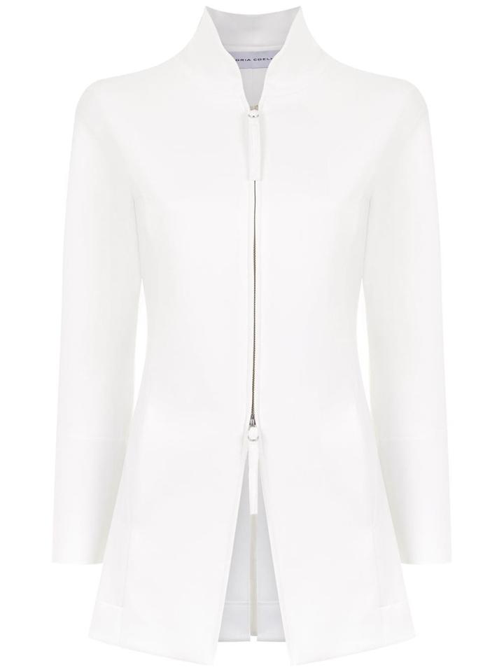 Gloria Coelho Slim Jacket - White