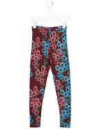 Mini Rodini - Daisy Leggings - Kids - Spandex/elastane/micromodal - 3 Yrs, Red