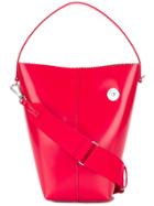 Kara Bucket Tote Bag - Red