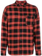 Palm Angels Check Pattern Shirt - Blue