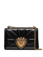 Dolce & Gabbana Mini Heart-embellished Cross-body Bag - Black