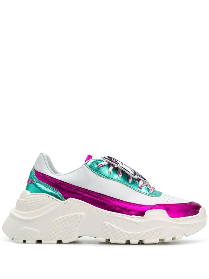 Joshua Sanders Irene Unicorn Sneakers - White