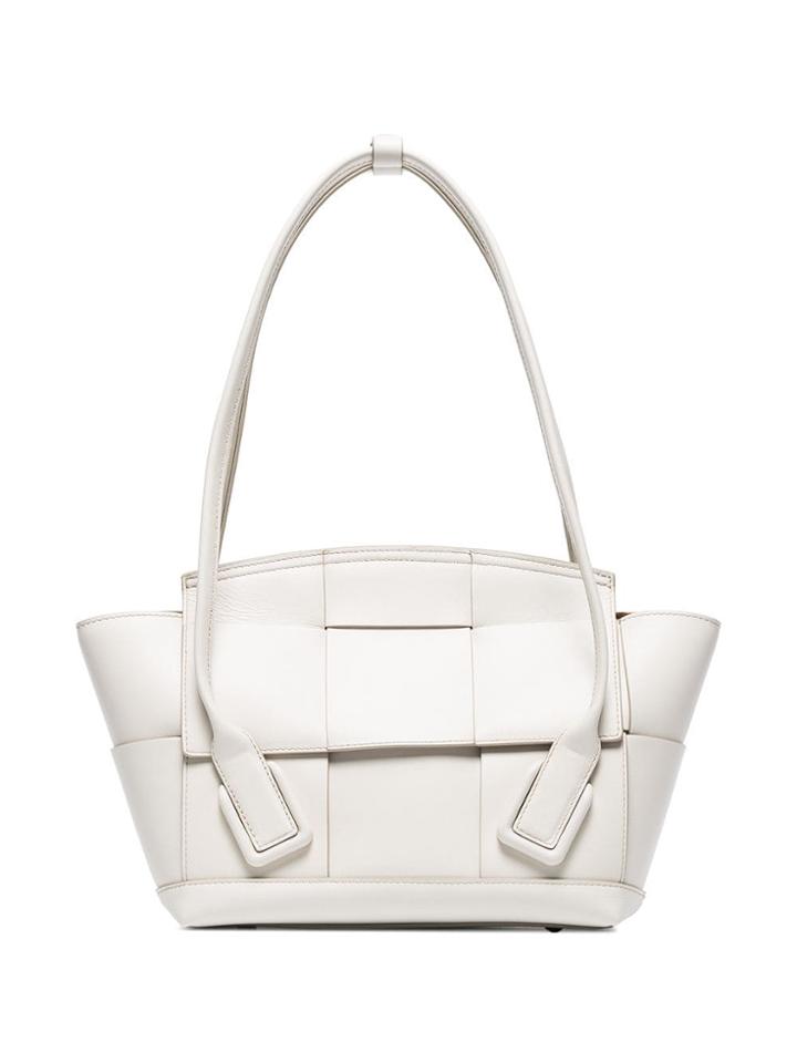 Bottega Veneta Arco 33 Shoulder Bag - White