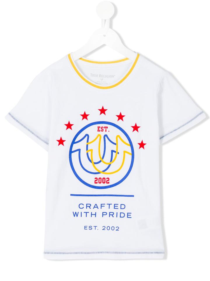 True Religion Kids - 'craft With Pride' T-shirt - Kids - Cotton - 12 Yrs, White