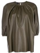 Rochas Oversized Blouse - Green