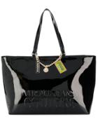 Versace Jeans Couture Embossed Tote - Black