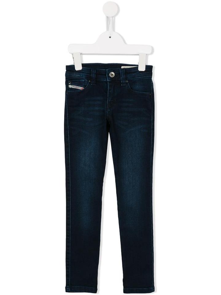 Diesel Kids 'skinzee' Jeans, Girl's, Size: 8 Yrs, Blue