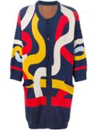 Henrik Vibskov 'number One' Cardigan, Men's, Size: Xs/s, Blue, Cotton