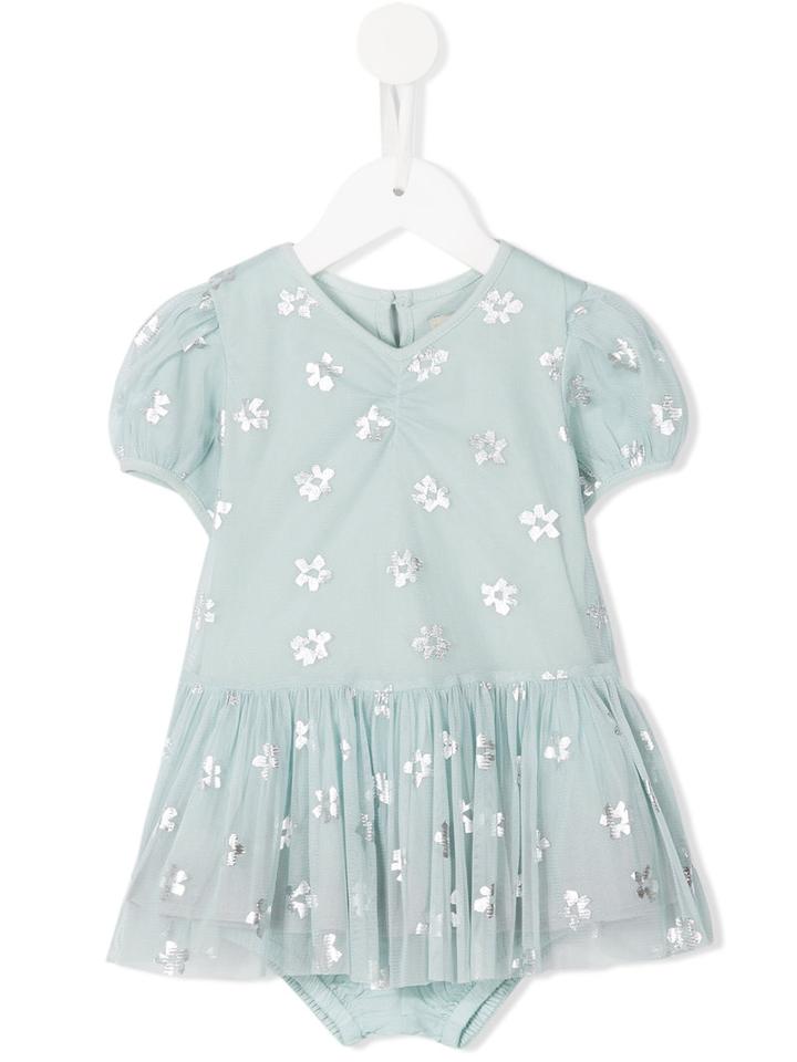 Stella Mccartney Kids Floral Print Missy Dress, Toddler Girl's, Size: 18 Mth, Blue