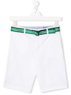 Ralph Lauren Kids Teen Belted Chino Shorts - White