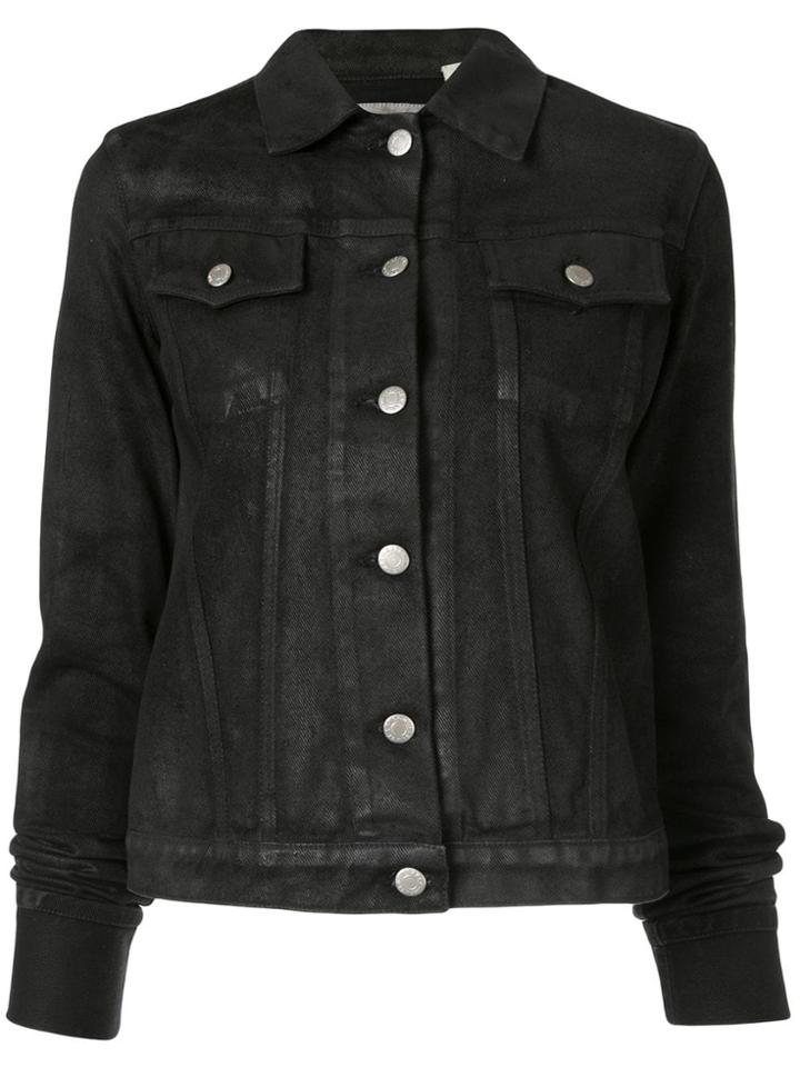 Helmut Lang Pre-owned 1999 Faded Denim Jacket - Black