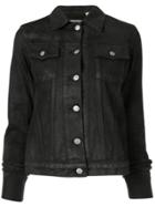Helmut Lang Pre-owned 1999 Faded Denim Jacket - Black