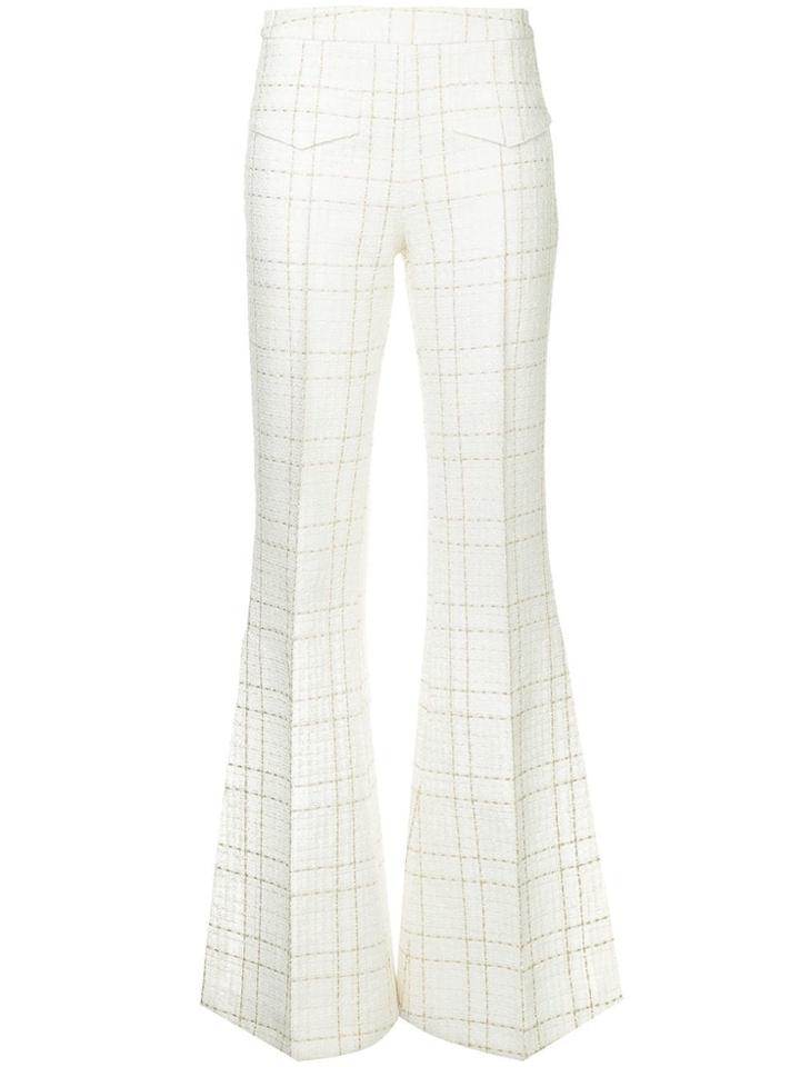 Camilla And Marc Dumas Flared Trousers - White