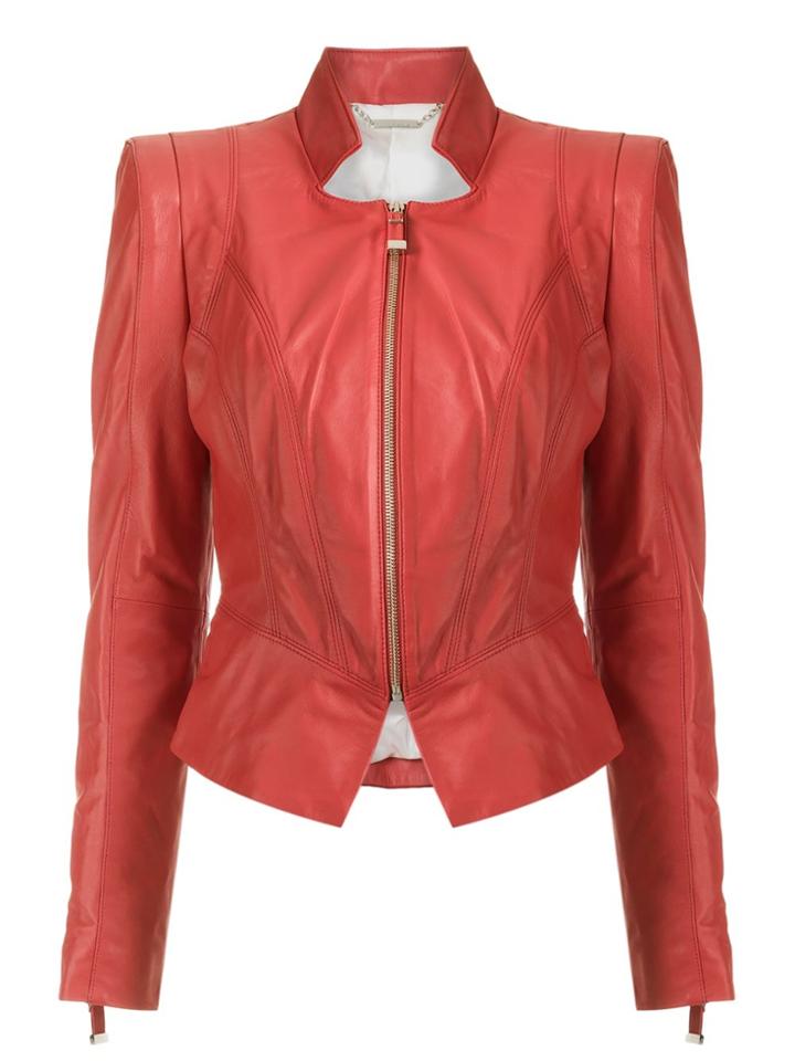 Tufi Duek Fitted Jacket - Red