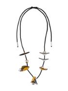 Marni Orb Petal Necklace - Gold