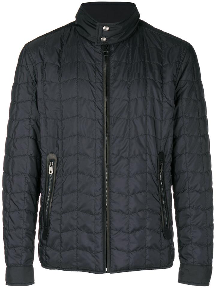 Salvatore Ferragamo Quilted Lightweight Jacket - Blue
