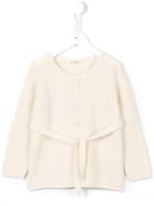 Babe And Tess Tie Waist Cardian, Girl's, Size: 10 Yrs, Nude/neutrals