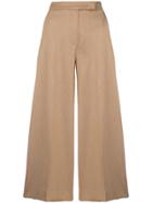 Max Mara Cropped Tailored Trousers - Nude & Neutrals