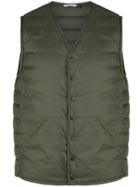 Barbour V-neck Gilet - Green